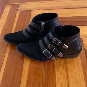 Anine Bing moto ankle boots